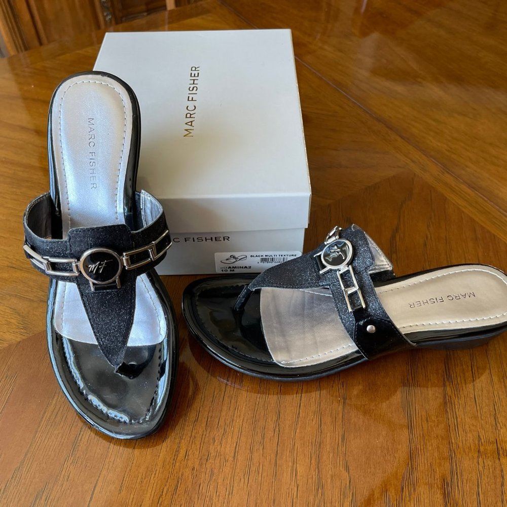 Marc Fisher Amina2 Dress Sandals - Size 10